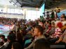 French swimming team supporters