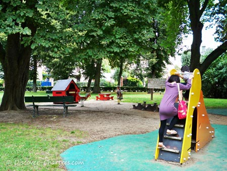 Playground for young children.