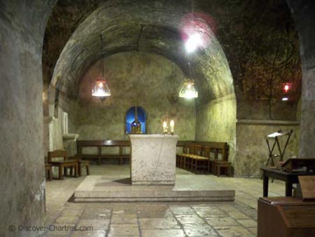 Chartres Cathedral Crypt Discover What Are Hidden On The