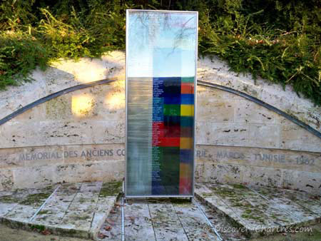 Memorial des ancients combattants d'Algerie, Marocs, Tunisie