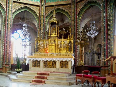 Saint Aignan, Chartres - the side podium