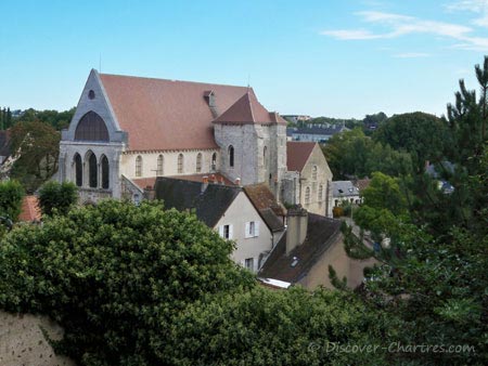 St. Andrew collegiate church - view from Bishop's Palace Garden