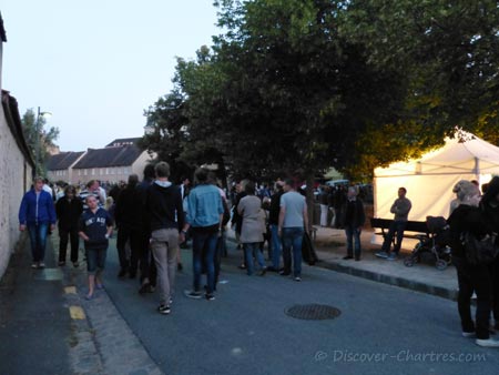 People on Fete de l'Eau