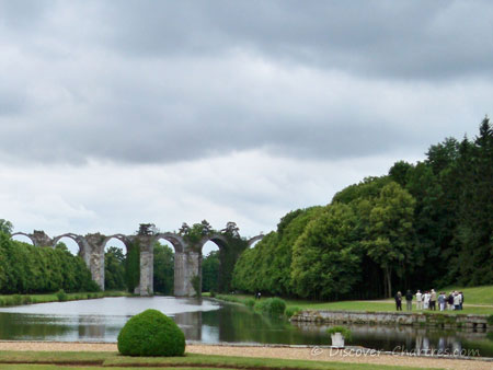 The aqueduct in Maintenon castle