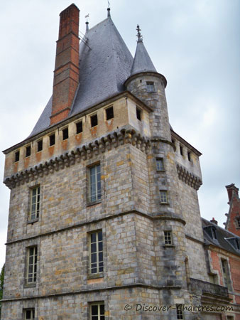 The dungeon of Maintenon castle 