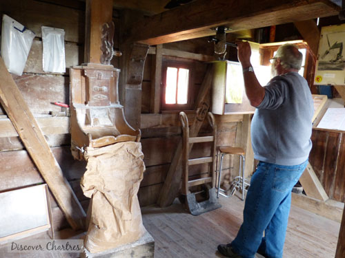 Inside Moulin Pelard 