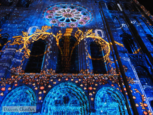 Chartres Light Show