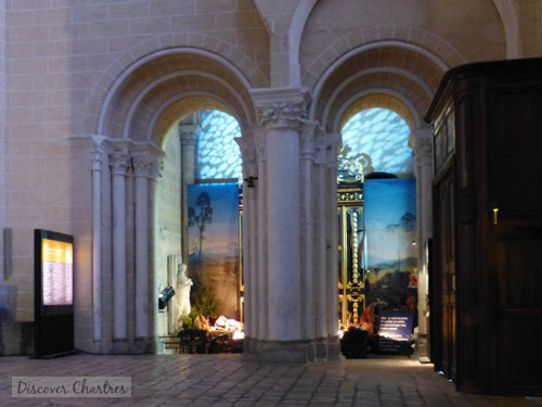 The room beneath Chartres cathedral south tower