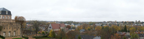 View over Chartres Basse Vill