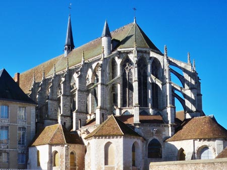 St. Pierre church  -flying buttresses