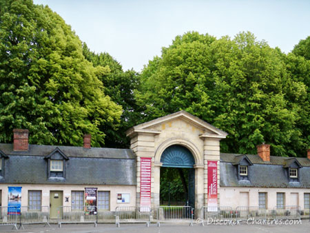 The welsome gate of Maintenon castle