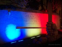 Jean Moulin Monument in Chemin de Memoire