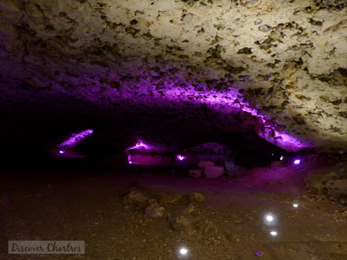 Inside Les Grottes du Foulon