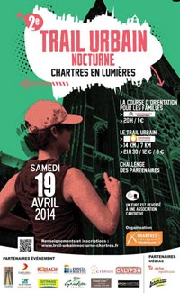 Trail Urban Nocturne in Chartres